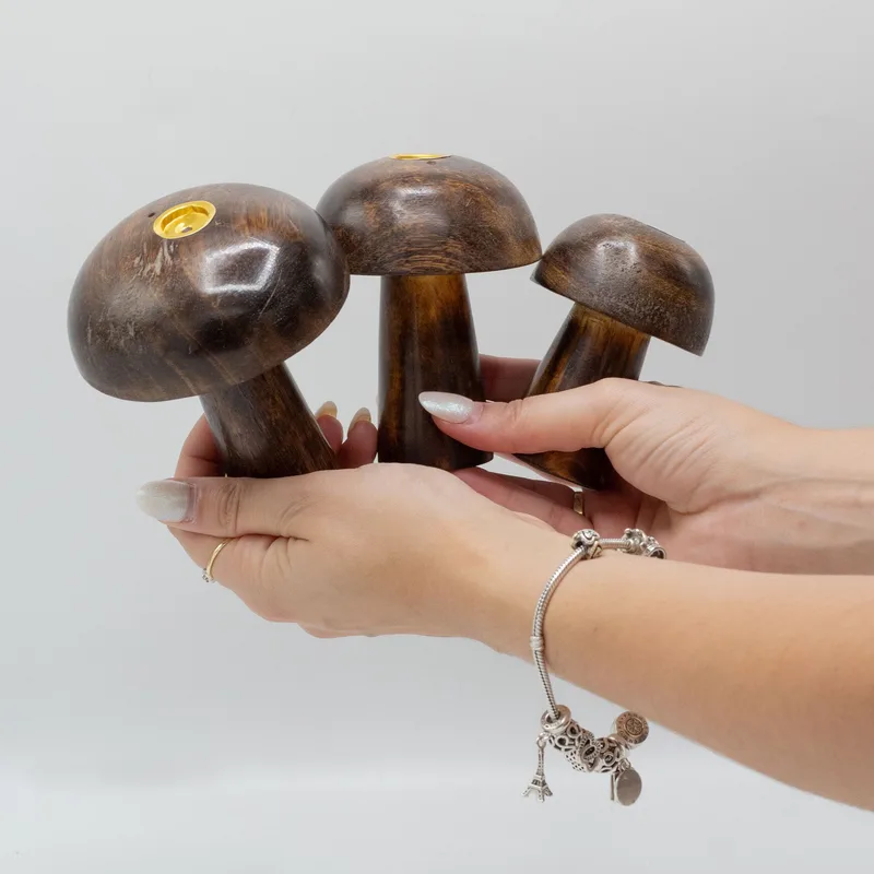 Set of 3 Incenso Cone Mushrooms