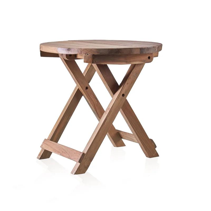 Round Folding Coffee Table 50x50cm — foto 3