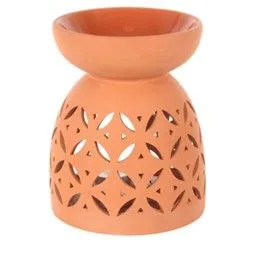 20cm Large Terracotta Olio Bruciatore — foto 2