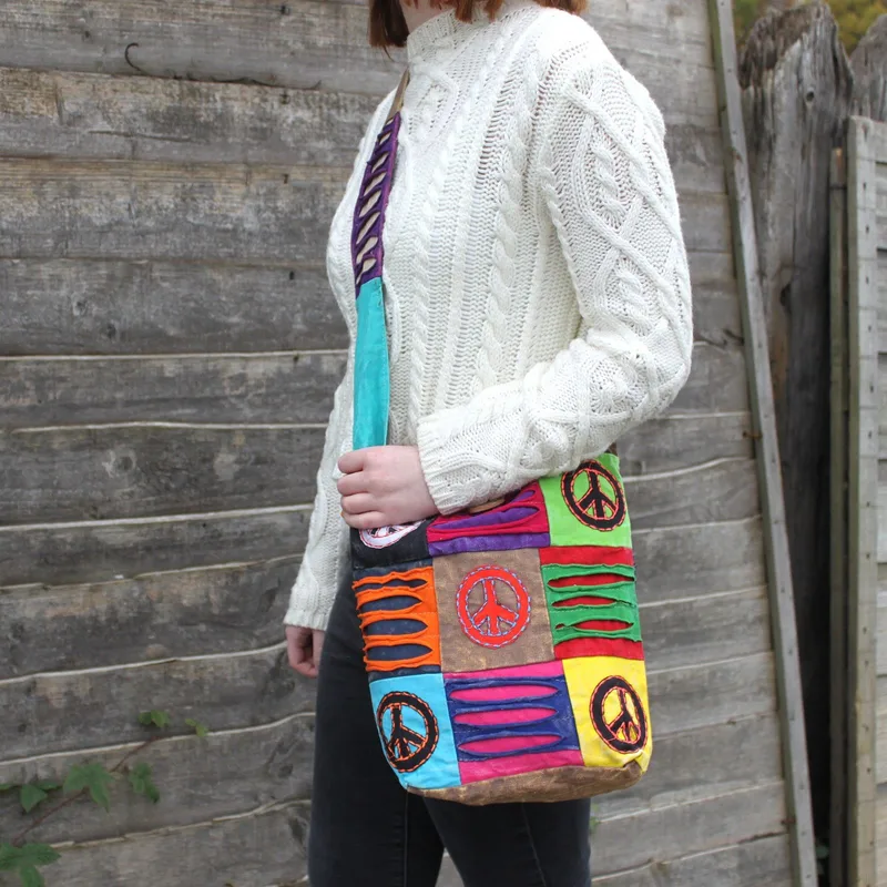 Ethnic Sling Bag Teal / Om — foto 2
