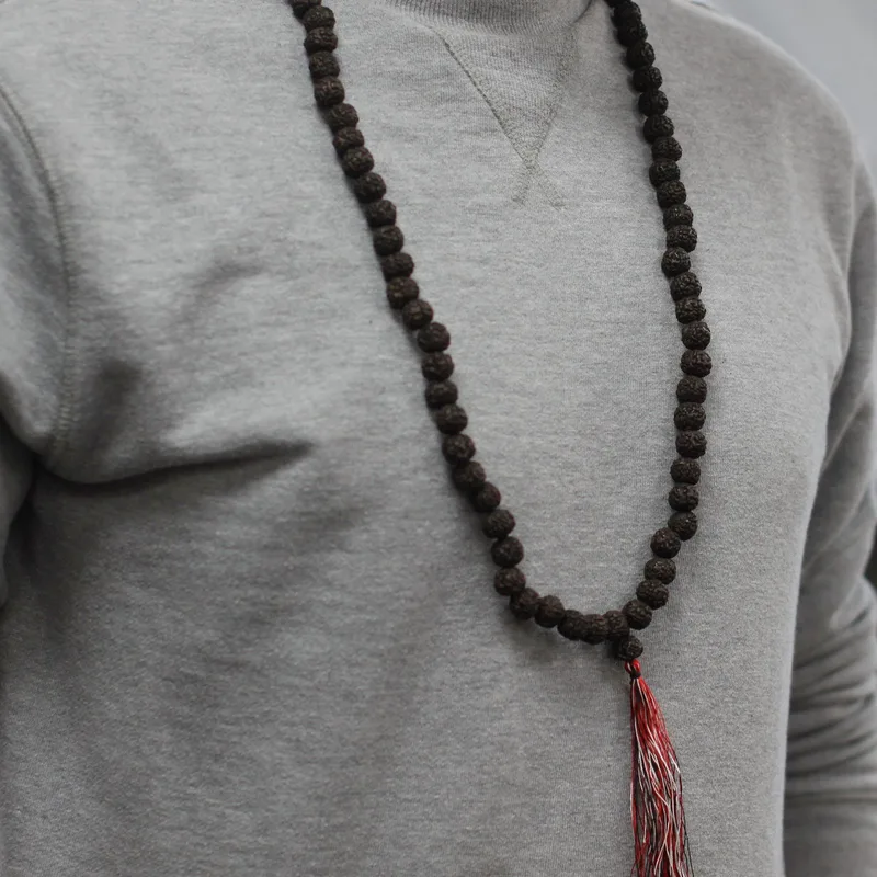 108 Rudraksha Mala - Dark — foto 2