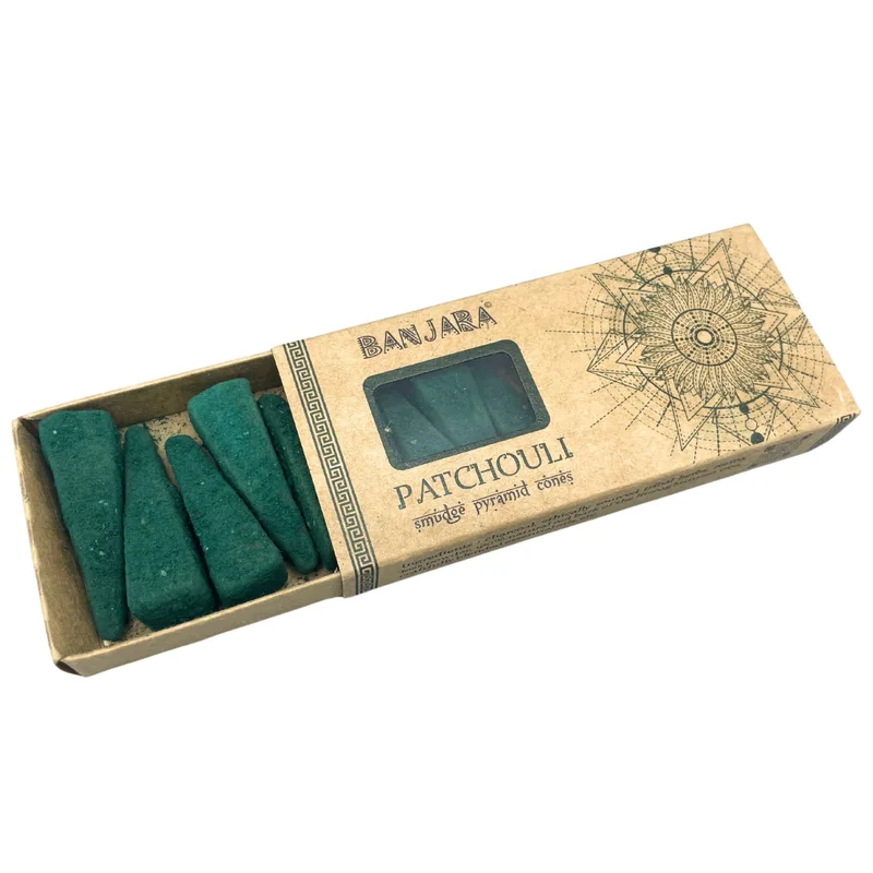 Banjara Smudge Pyramid Cones Patchouli — foto 1