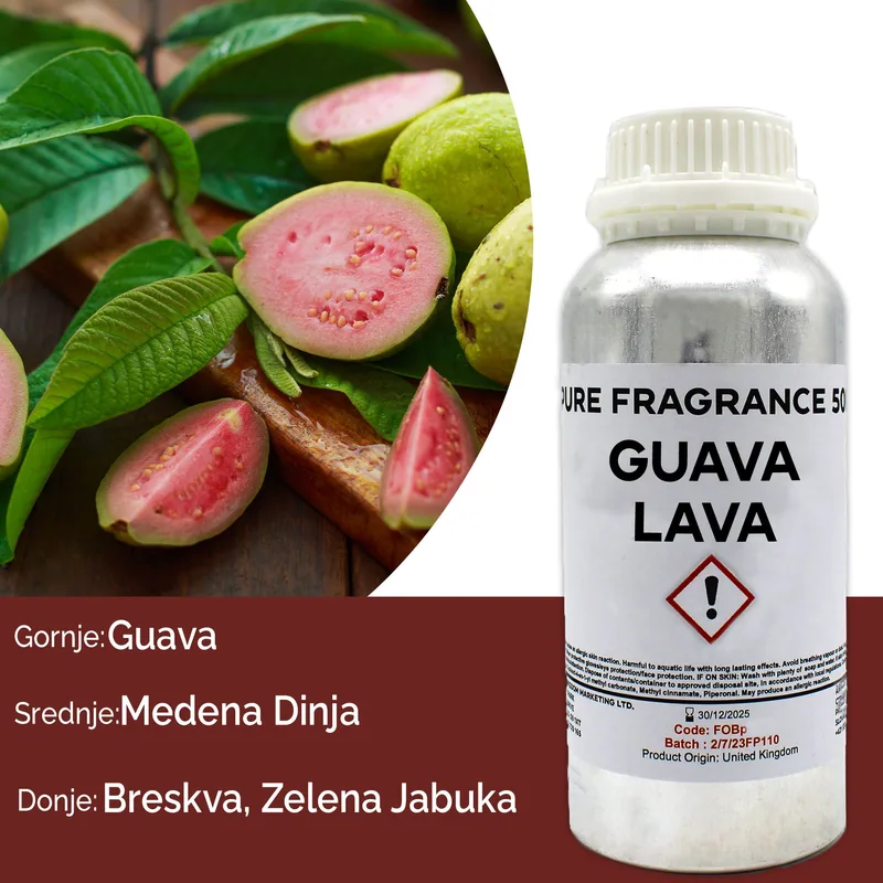 Guava Lava Puro Profumo Olio 500ml