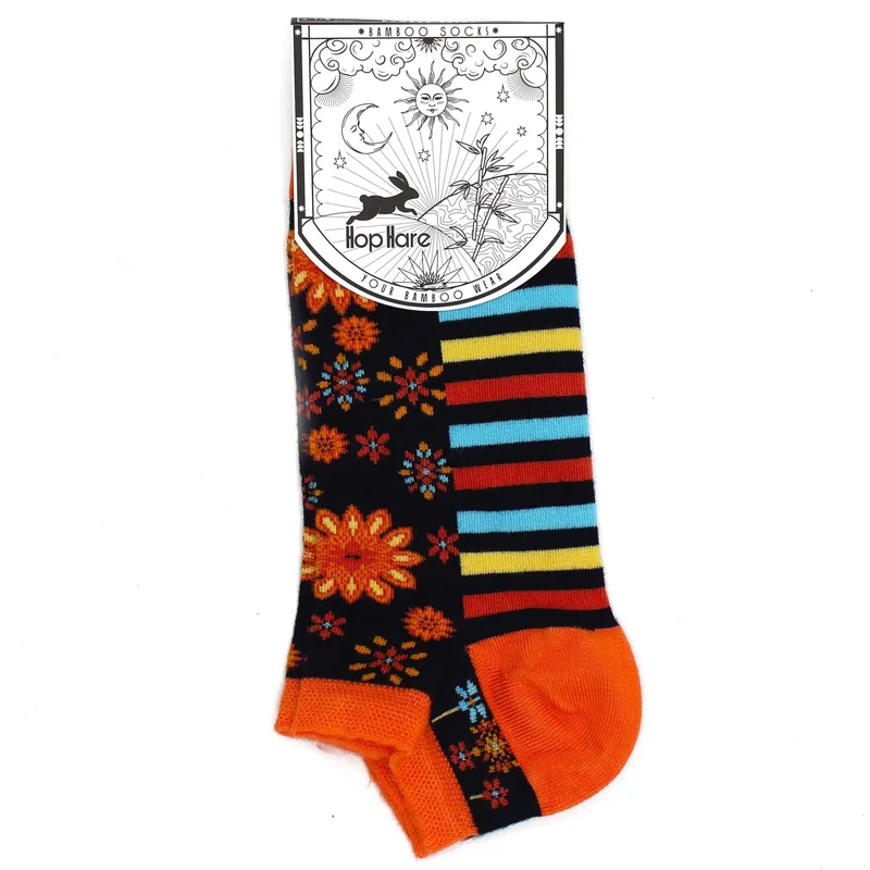 S/M Hop Hare Bamboo Socks Low (36-40) - Mandala Fiori — foto 3