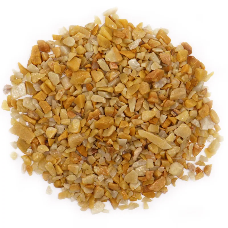 Golden Quartz Chips Gemstone Chips Bulk - 1KG — foto 2