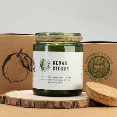 Greenman Woodwick Soy Candela Forest Resin — foto 4