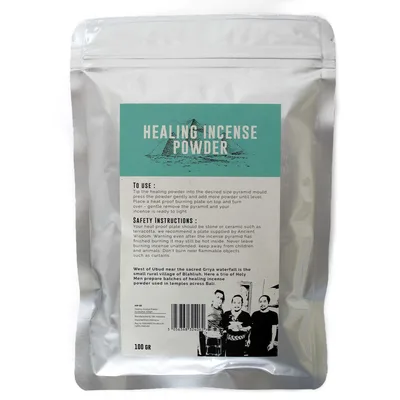 Healing Incenso Powder - Eucalipto 100gm — foto 1