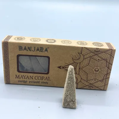 Banjara Smudge Pyramid Cones Mayan Copal — foto 5