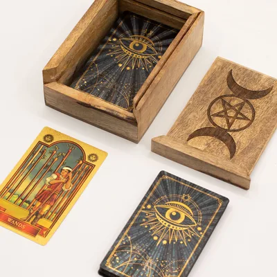 Small Tarot Scatola with Card Porta — foto 4