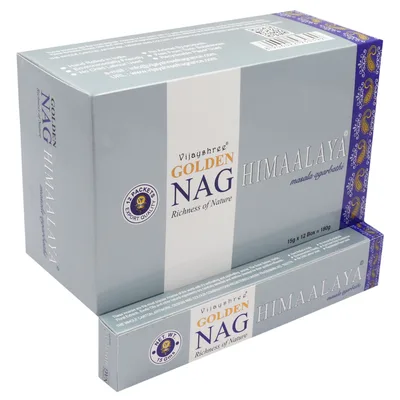15g Golden Nag - Himalaya Incenso — foto 1