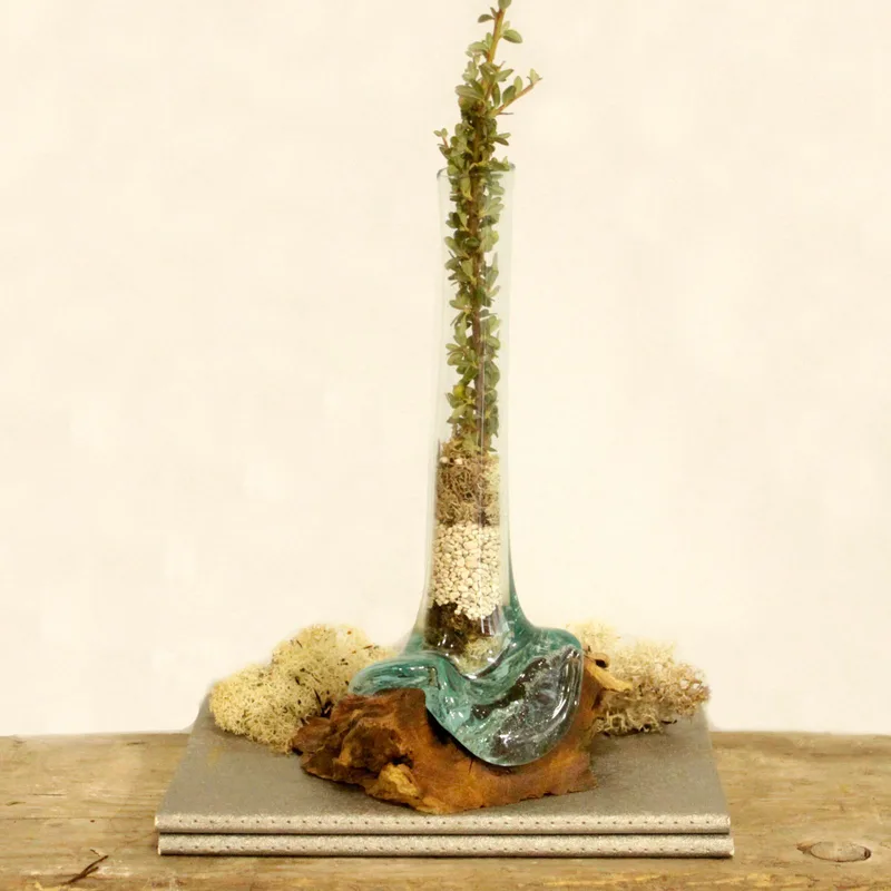 Molten Glass on Legno Vase — foto 4