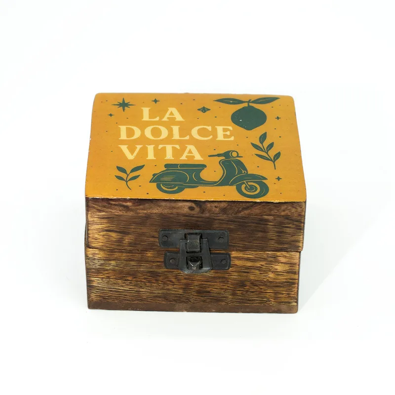 Small Enamelled Scatola - La Dolce Vita