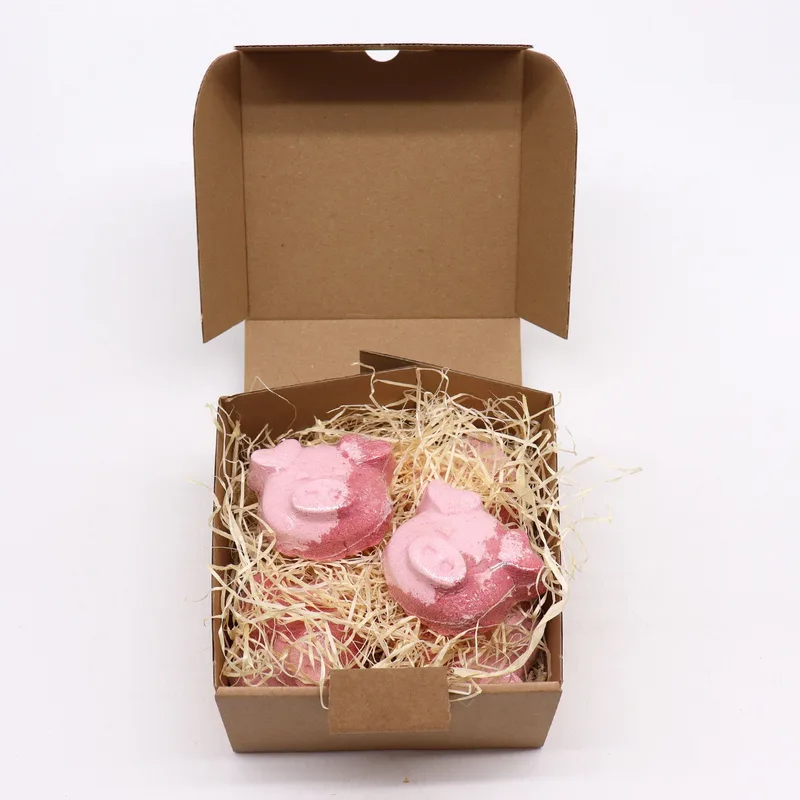 Pig Bathbomb 70g - Vaniglia Cupcake — foto 3