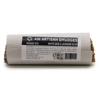 Smudge Stick - Bianco Sage & Lavanda 10 cm