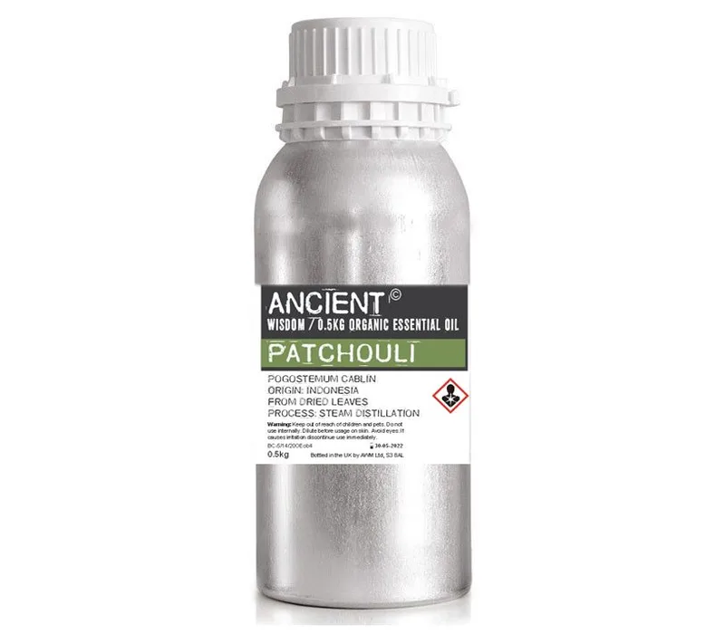 Patchouli Organic Essenziale Olio 0.5kg