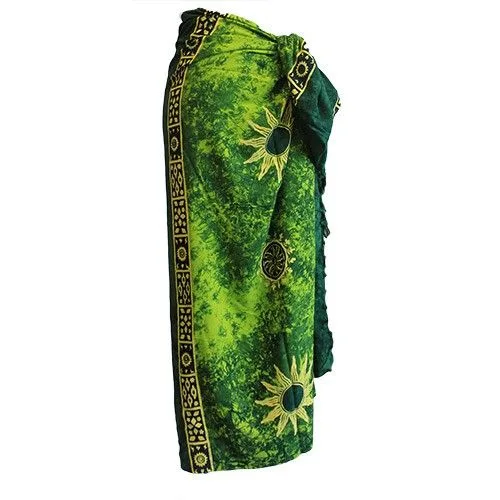 1x Bali Celtic Sarongs - Sun Symbols (4 Assorted Colours) — foto 2