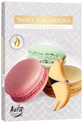 Set di 6 Torce Profumate – Dolce Macaroon