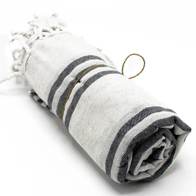 Hamman Spa Towel - Charcoal - 90x170cm — foto 6