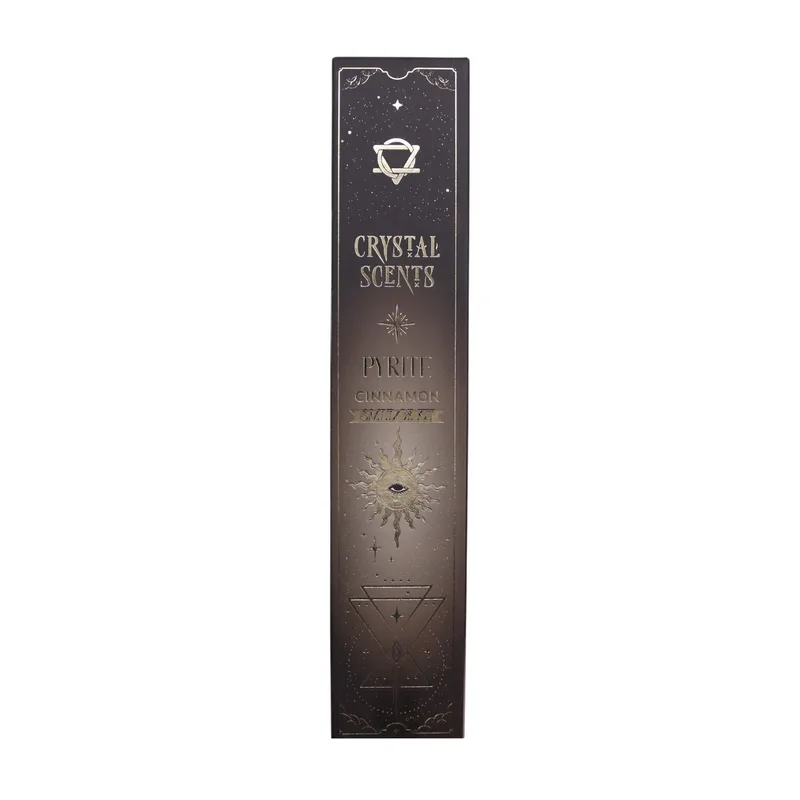 Pyrite Crystal Scents Smudge Incenso - Cannella — foto 4