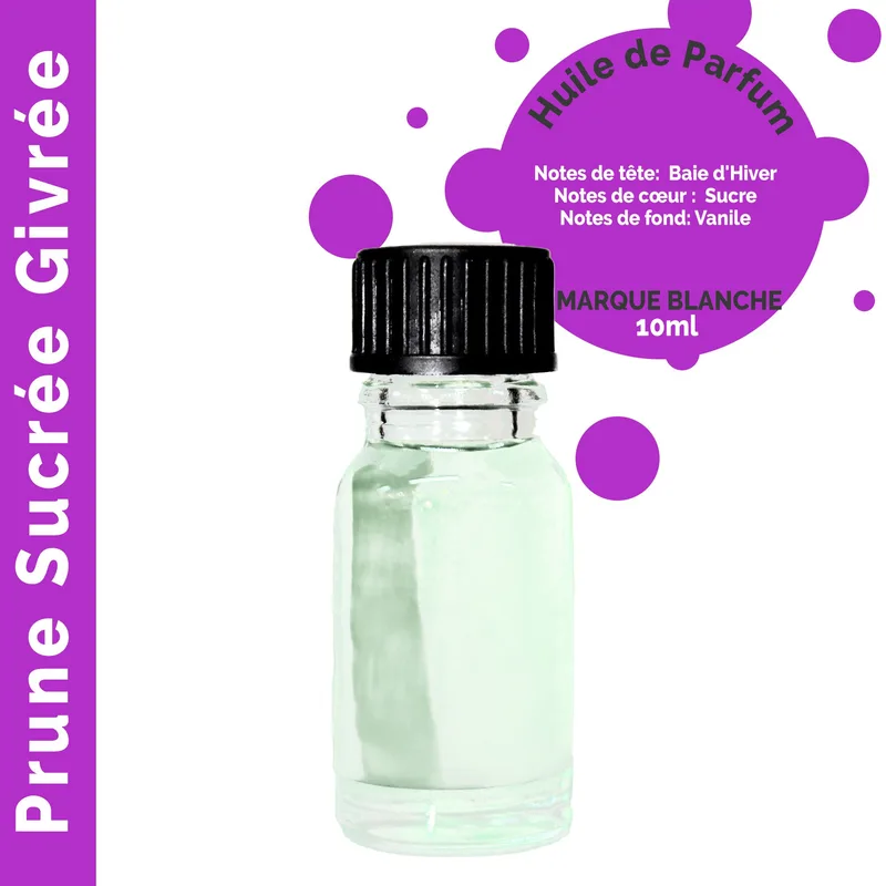 Frosted Sugar Plum Profumo Olio 10ml Bianco Label — foto 5