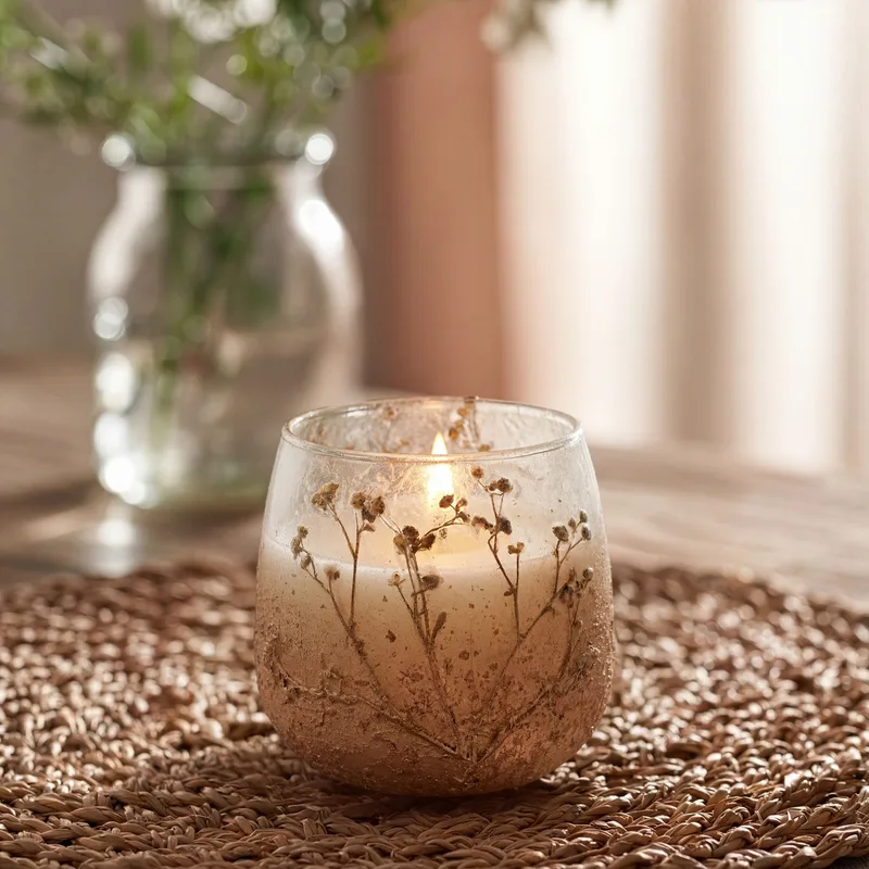 Small Glass Jar Candele - Wildlight Woods — foto 1