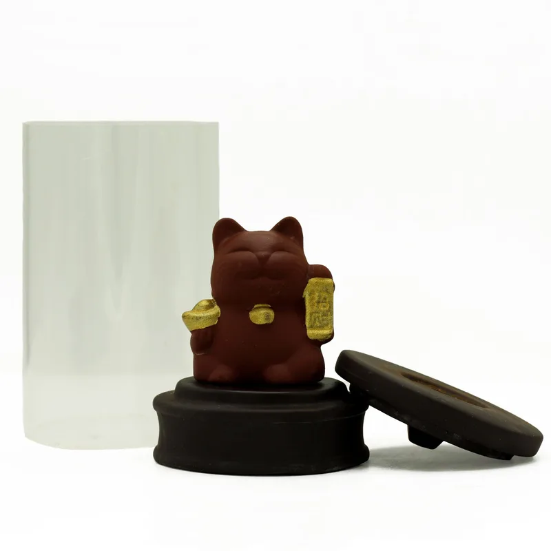 Backflow Incenso Bruciatore Money Cat Tube — foto 1