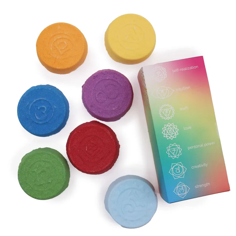 Chakra Bagno Fizz Large Scatola Chakra Harmony & Inner Glow — foto 2