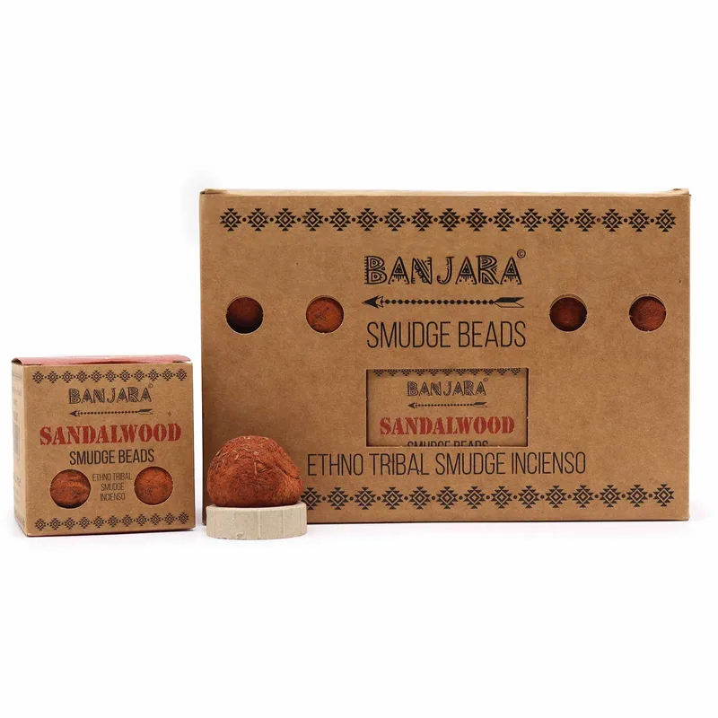 Banjara Smudge Beads - Sandalwood — foto 1