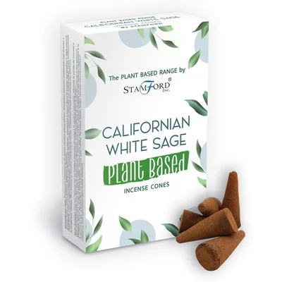 Plant Based Incenso Cones Californian Bianco Sage — foto 1