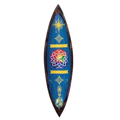 Enamel Incenso Bowl Mango Legno Mandala