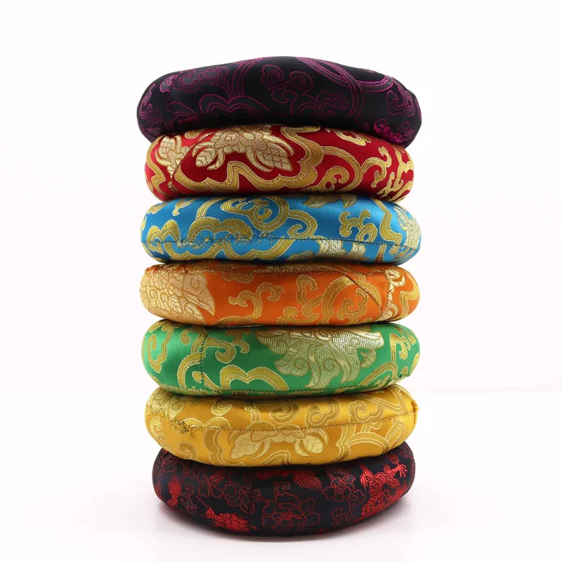 Cuscino a Cerchio 18cm (per Campanelli Tibetani da 20-24cm) Colore Casuale — foto 2