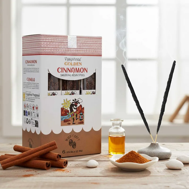 Golden Cannella Smudging Resin Sticks - 30g — foto 2
