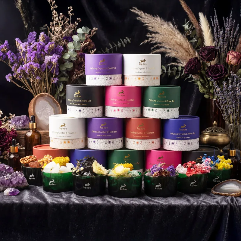 Hop Hare Diffusing Crystals & Floral Set The Devil — foto 3