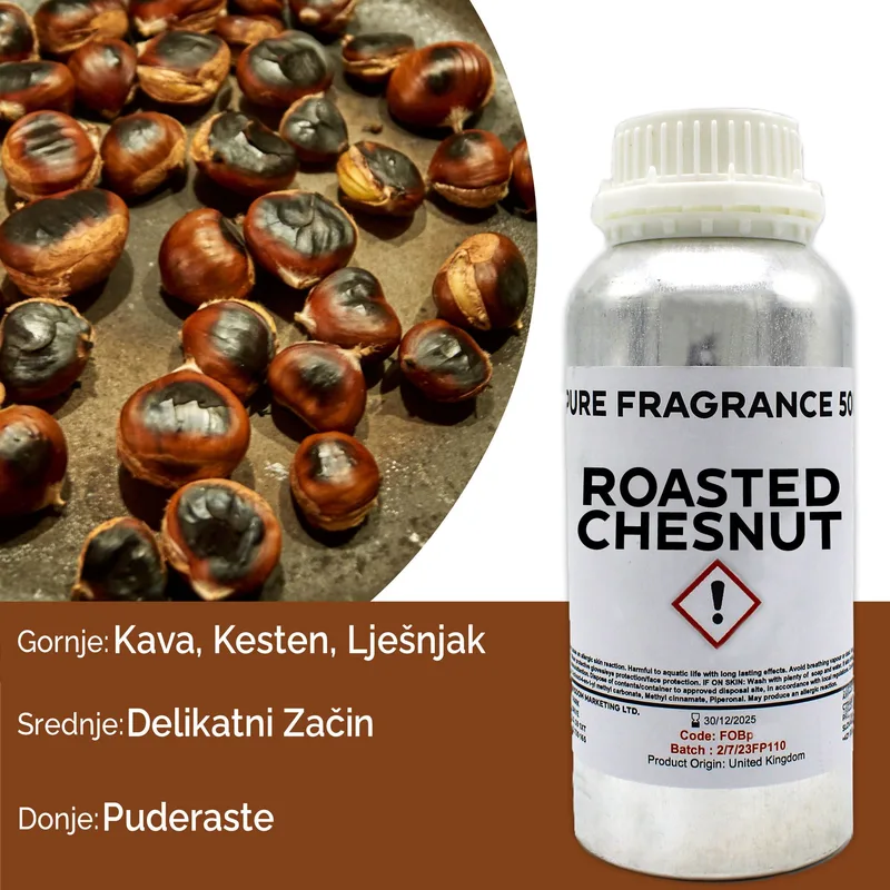 Roasted Chestnut Puro Profumo Olio 500ml — foto 2
