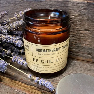 Aromatherapy Soy Candela 200g - Be Chilled