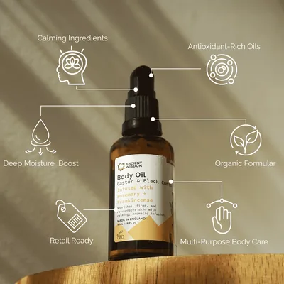 Organic Corpo Olio 50ml - Rosemary & Frankincense