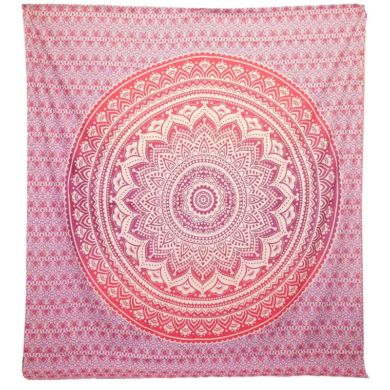 Wall Hanging / Beach Spread Umrao Mandala Purple