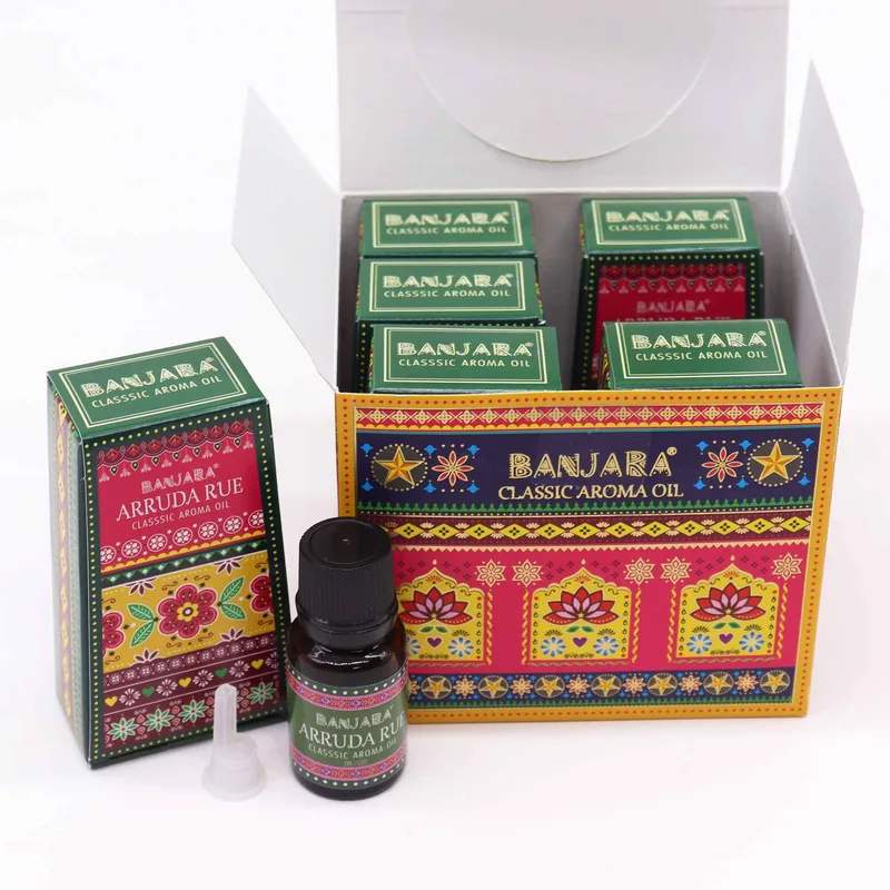Banjara Indian Profumo Olio 10ml - Arruda Rue