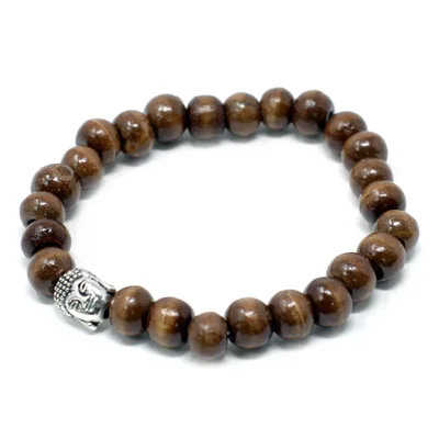 Brown Beads & Buddah Bangle — foto 3