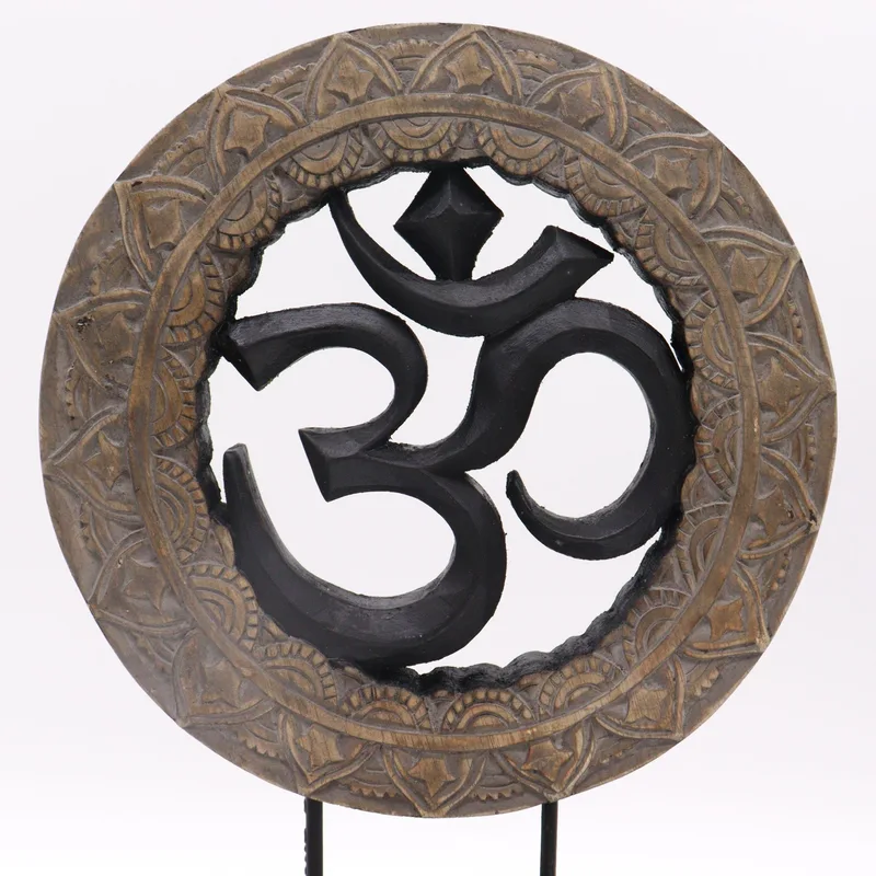 Buddha Feng Shui Set Om Grey & Nero — foto 1