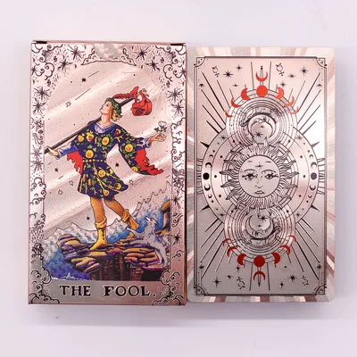 Rosa Oro Foil Tarot Card Set Moon Phase with booklet — foto 3
