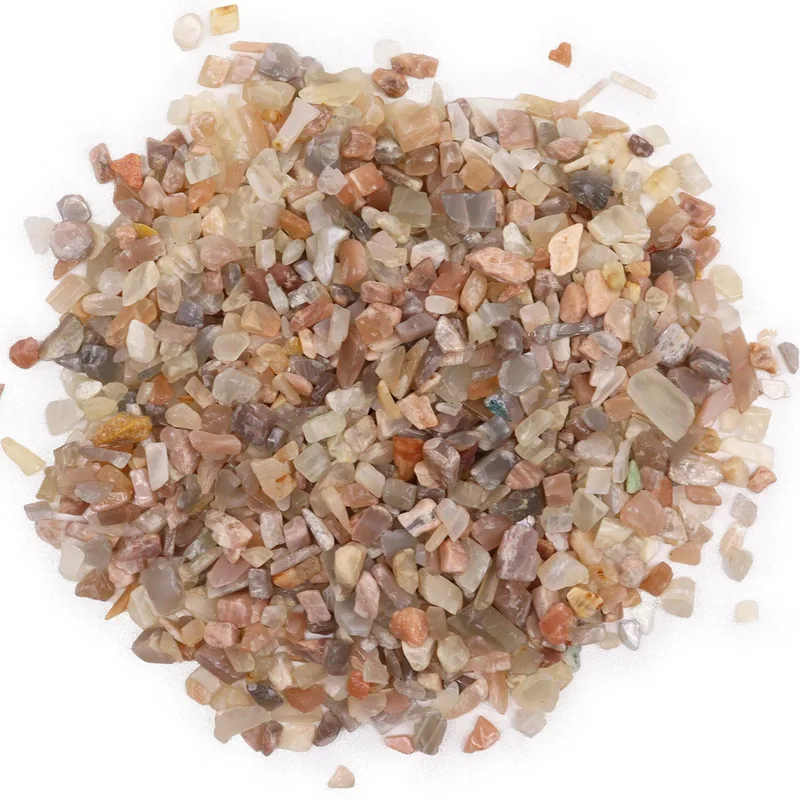 Moonstone Gemstone Chips Bulk 1KG — foto 3
