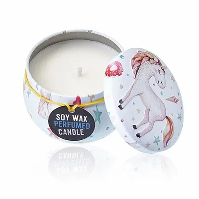 Art Tin Candela - Unicorns