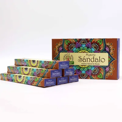 Namaste Mandala Masala Incenso Sandalwood — foto 3