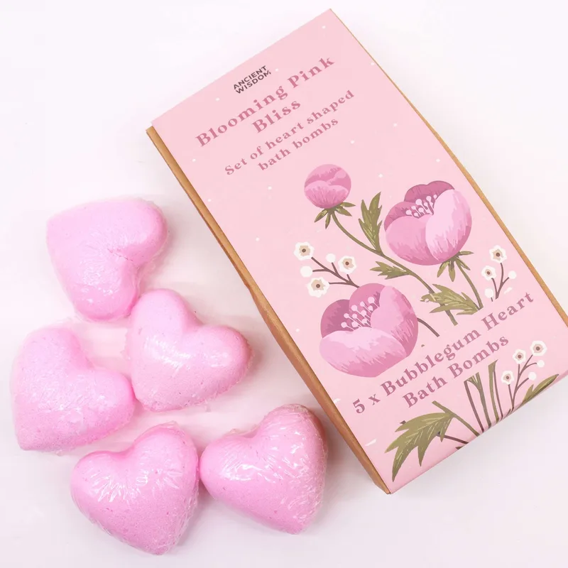 Blooming Pink Bliss Bagno Heart Gift Set — foto 1