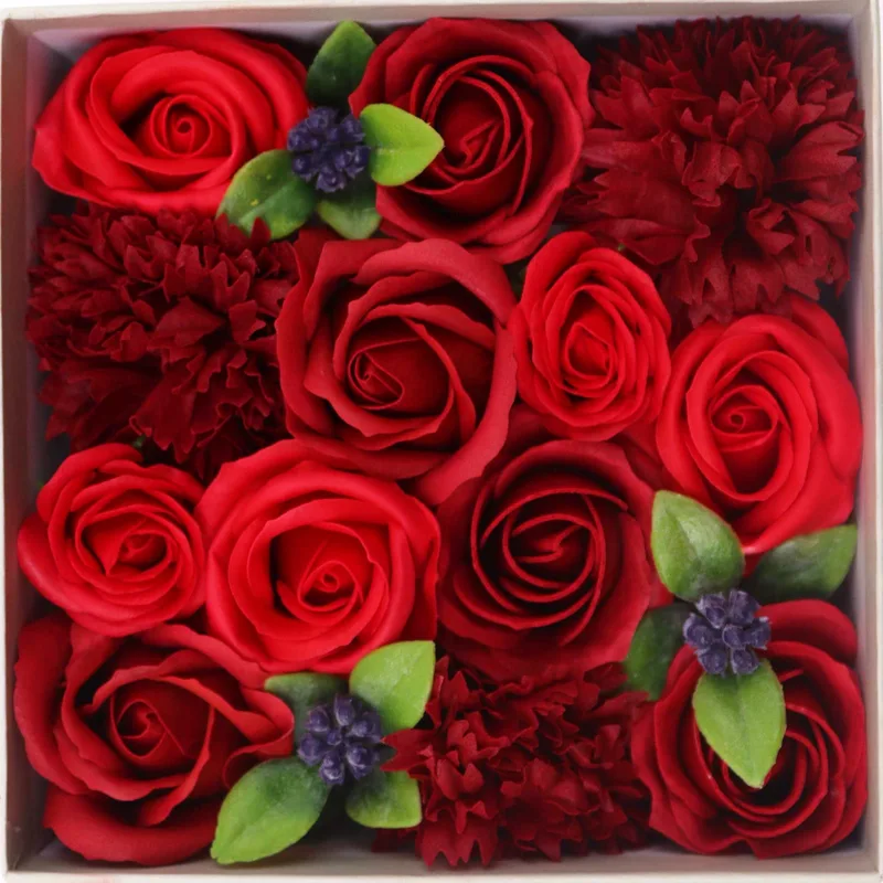 Square Scatola Classic Red Roses — foto 2