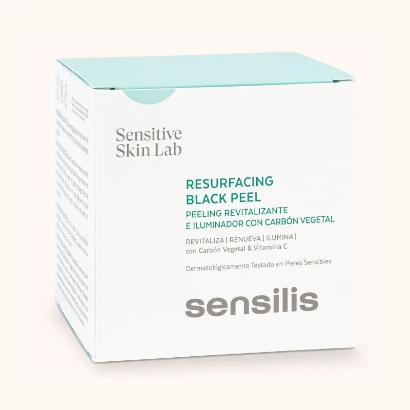Sensilis Resurfacing Peeling Nero Rivitalizzante E Illuminante 50ml