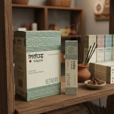 Indus Treasures - Vetivert- 15gms — foto 4