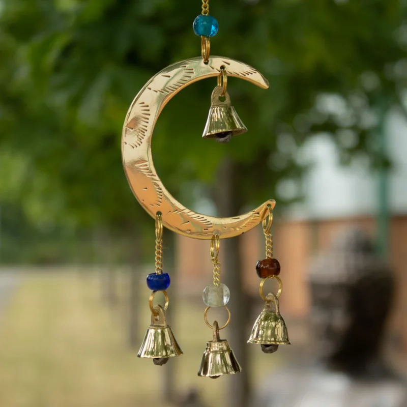 Indian Chimes Moon Drop 10 Bells 6.5x63cm — foto 4
