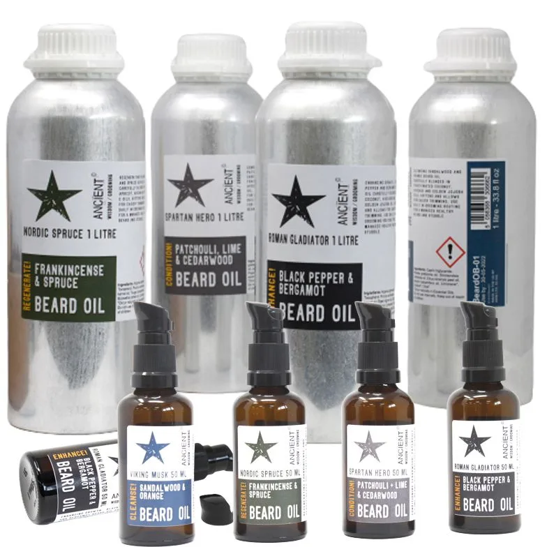 1 Litre Beard Olio Spartan Hero Condition! — foto 1